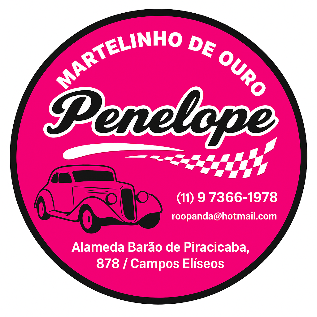 Logo Martelinho de Ouro Penelope